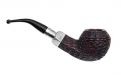 Peterson pipa Spigot Silver XL15 Rustic F-lip