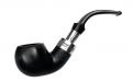 Peterson pipa Spigot Silver 03 Ebony F-lip