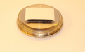 Humidor hygrométer - ezüst színű (50mm)