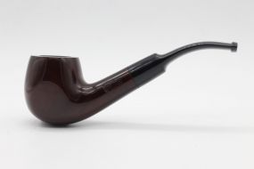 Lorenzo pipa Filtro 290 Walnut Polish Bent