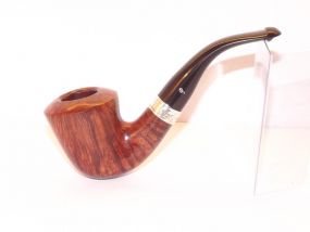 Peterson pipa Flame Grain B10 P-lip Bent Dublin