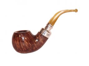 Peterson pipa Spigot Silver XL02 Flame Grain F-lip