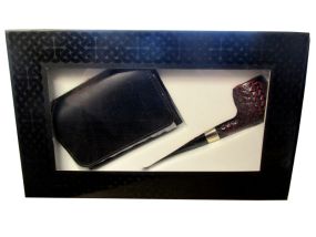 Peterson pipa Ajándékcsomagolásban Donegal 87 + Dohánytartó