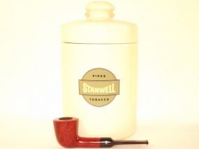 Stanwell Melange pipa + dohánytartó