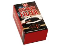 Pipafilter szilikagéllel töltött (9mm) - 50db E. Genuss
