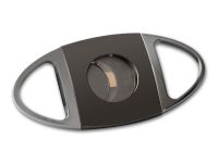 Passatore szivarvágó - sötét króm (24mm)