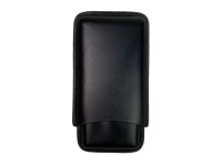 Szivartok - 3 szivar részére, fekete bőr, Robusto