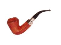 Peterson pipa Spigot Silver XL26 Natural Bent Bulldog