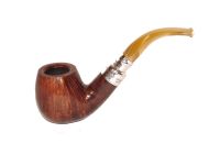 Peterson pipa Spigot Silver 68 Flame Grain F-lip