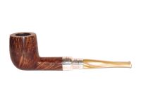 Peterson pipa Spigot Silver 106 Flame Grain F-lip