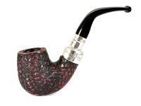 Peterson pipa Spigot Silver X220 Rustic F-lip