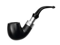 Peterson pipa Spigot Silver 221 Ebony F-lip (9 mm)