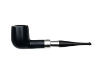 Peterson pipa Spigot Silver X105 Ebony F-lip