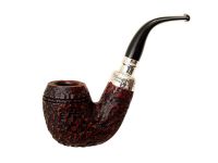 Peterson pipa Spigot Silver XL12 Rustic F-lip